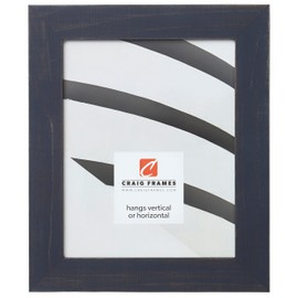 Craig Frames Jasper Picture Frame, 8.5 x 11 Inch, Country Weathered Blue