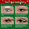 Eyelash Extension Kit, 10pcs/set Including Eyelash Glue & Tweezers &