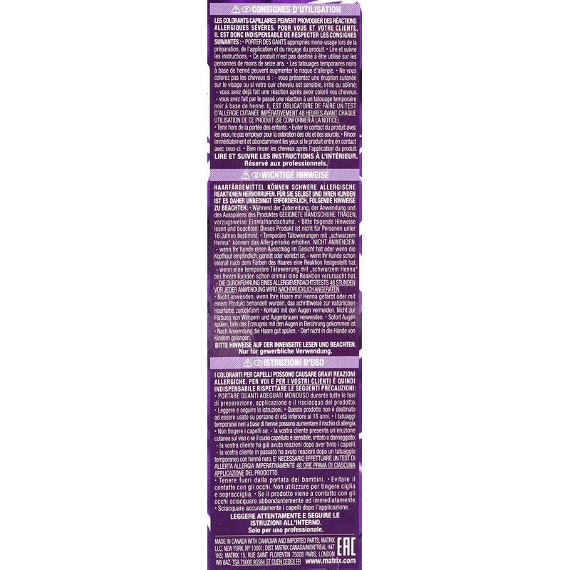 Matrix Socolor Cult Direct Hair Colour Royal Purple