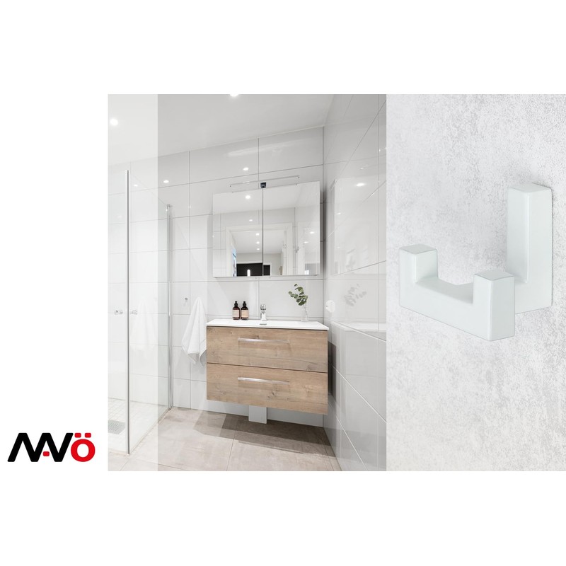 Mavö Oleg Tetris Wall Hooks for Drilling Double Hooks Small