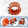 ACROPIX 40mm ID Rubber Orange Motorcycle Carburetor Adapter Inlet Intake