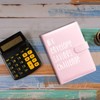 ZALHIN Budget Binder A5 (Pink) - Saving Challenge for Budget