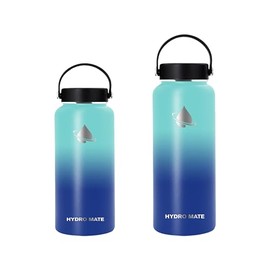 Hydro Mate Insulated Stainless Steel Water Bottle Multi Colour (Ocean, 1200ml) - Double Wall Vacuum Insulated, Long Hours Temperature Retention, Anti-Sweat, BPA-Free Lid, Durable Powder Coating