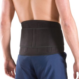 PhysioRoom Elite Back Support Belt | Adjustable Compression Lower Back Lumbar Support Brace to Alleviate Back Pain Posture Corrector | Sport, Manual Work & Lifting, Slipped Discs & Sciatica