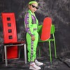 LOLANTA Girls 3 Piece Hip Hop Outfit 80s Retro Tracksuit