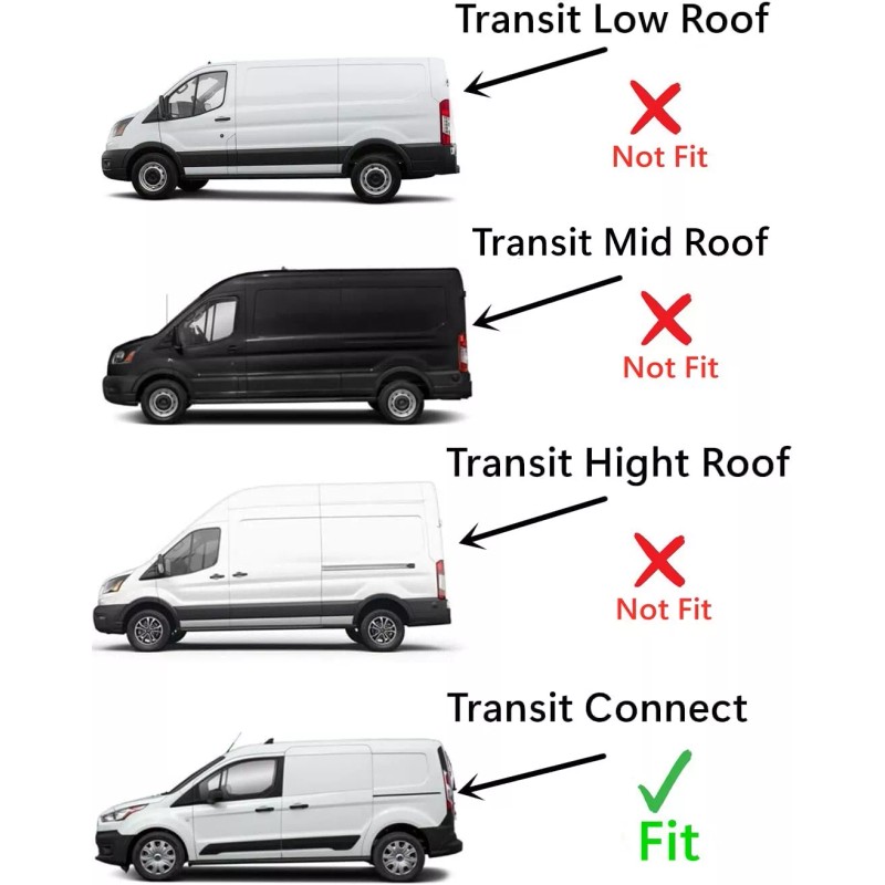 NAGD Fits 2014-2023 Ford Transit Connect (PV) Van Driver Left