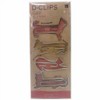 Midori Large Paper Clips, D-Clips, L, Cat Shape, Assorted (43189006)