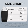 FINGER TEN Winter Golf Gloves Men Mitts Mitten Warm Fleece
