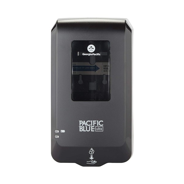 Georgia-Pacific PRO Pacific Blue Ultra Automated Soap Dispenser, 1, Black