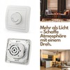 HUKITECH - Dimmer - 600W - Socket - Switch -