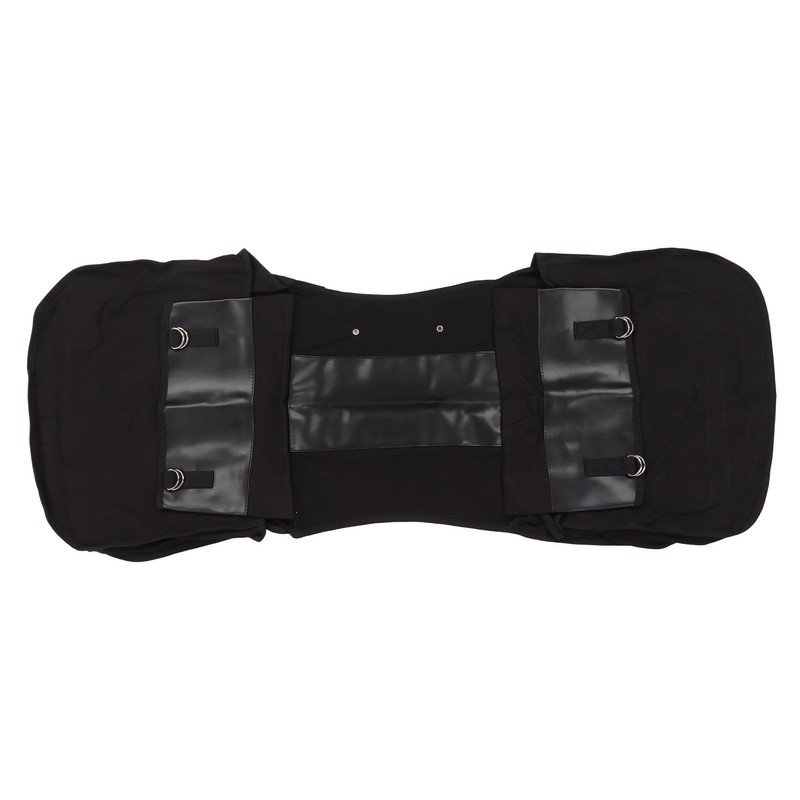 Bicycle Bike Rear Seat Carrier Bag Canvas Cycling Double Bags