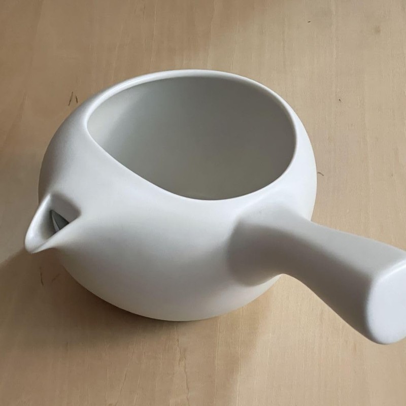 Landscape Dot Com Tokoname Yaki, Large Teapot, No Lid, Green
