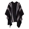 Warm Shawls And Wraps Open Front Cardigan Elegant Solid Color