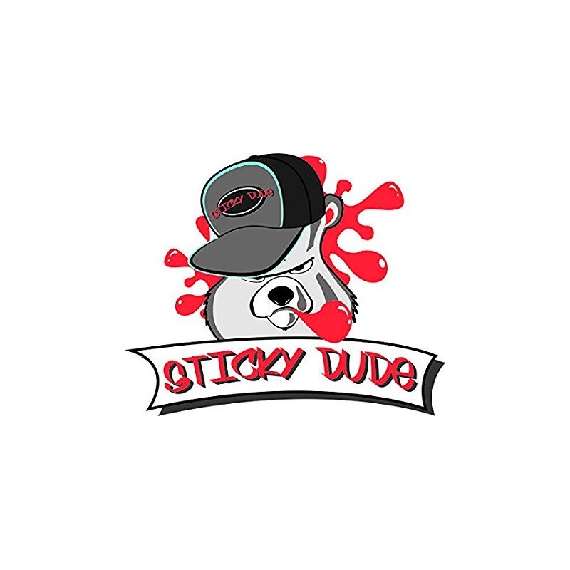 STICKY DUDE 2 Pieces Let 'em Hate Motorcycle Black Helmet