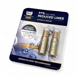 RoC Retinol Correxion Deep Wrinkle Facial Serum, 1 fl oz - 2 Pack