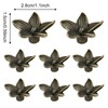 KASESSS 8 Pieces 28mm Drawer Knobs, Door Knobs Flower, Cabinet