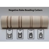 Easy Wood Tools 1/4" Negative Rake Beading Cutter (2820NR)