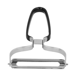 Pelador de Verduras Multifuncional de Acero Inoxidable Manual Afilado Pelador de Frutas Pelador de Pepinos Herramienta para la Cocina de la Zanahoria de la Col de la Patata(negro)