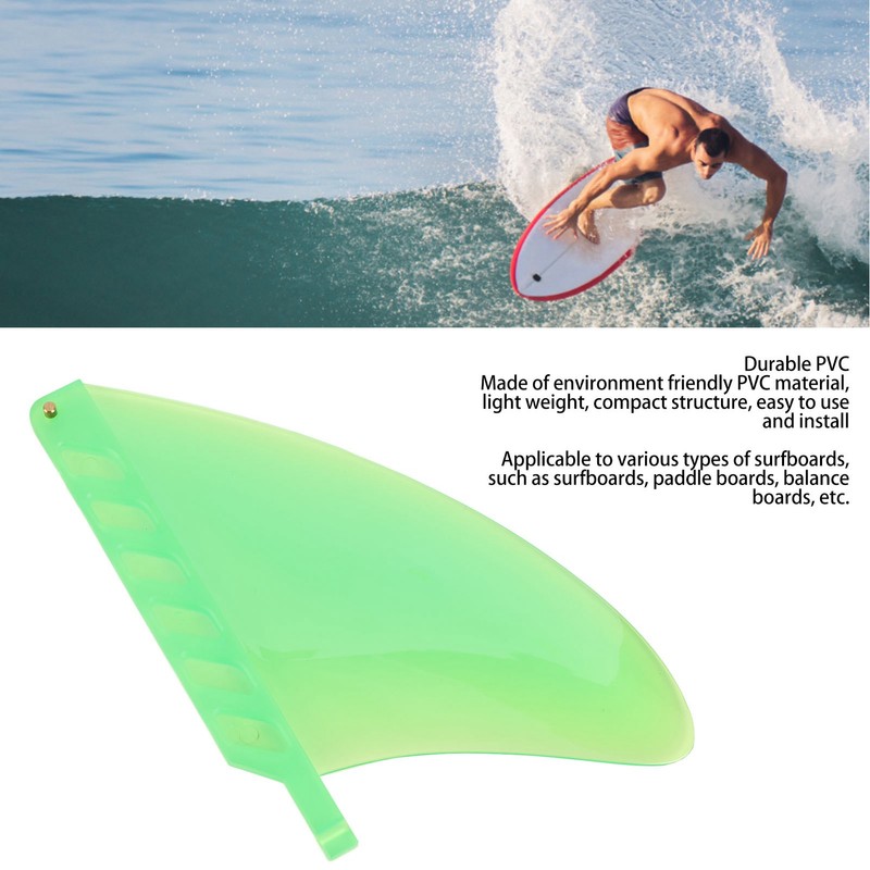 Tracking Fin Flexible Stable Exquisite Surfboard Tail Rudder Light Compact