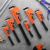 Lanties 6 Piece Heavy Duty Pipe Wrench Set - 8",
