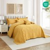 HZ & HY Botanical Oversized King Bedspread 128x120 Extra Wide,