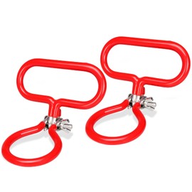 Dexspoeny 2Pcs Carboy Handle, Portable Glass Carboy Handle, Adjustable Heavy Duty Carboy Holder for Smooth Neck 3 Gallon 5 Gallon 6 Gallon 6.5 Gallon, Home Brewing Essential Wine Fermenter Handle