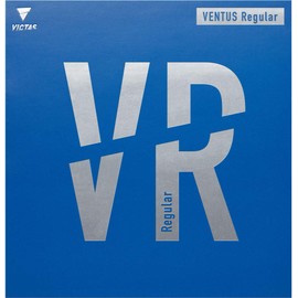 VICTAS Table Tennis Rubber Ventas Regular VENTUS Regular Black (0020) 2.0 200000