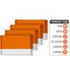 Swiss Safe 4 Pack Mylar Emergency Blankets for Survival -