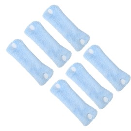 VOCOSTE Hair Curler, Hand Winding Curler, Sleep Curler, For Night, Cute, Soft, Set of 6, Blue