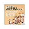 Kit Garnier Fructis Hair Food Cacao Rutina Completa Restaura