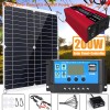 Complete 200W Solar Panel Kit 4000W Solar Power Generator 100A
