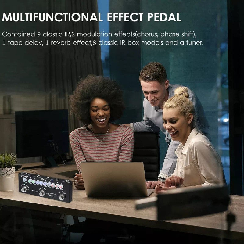 Cuvave Pedal de efecto Cuvave Cube Baby negro