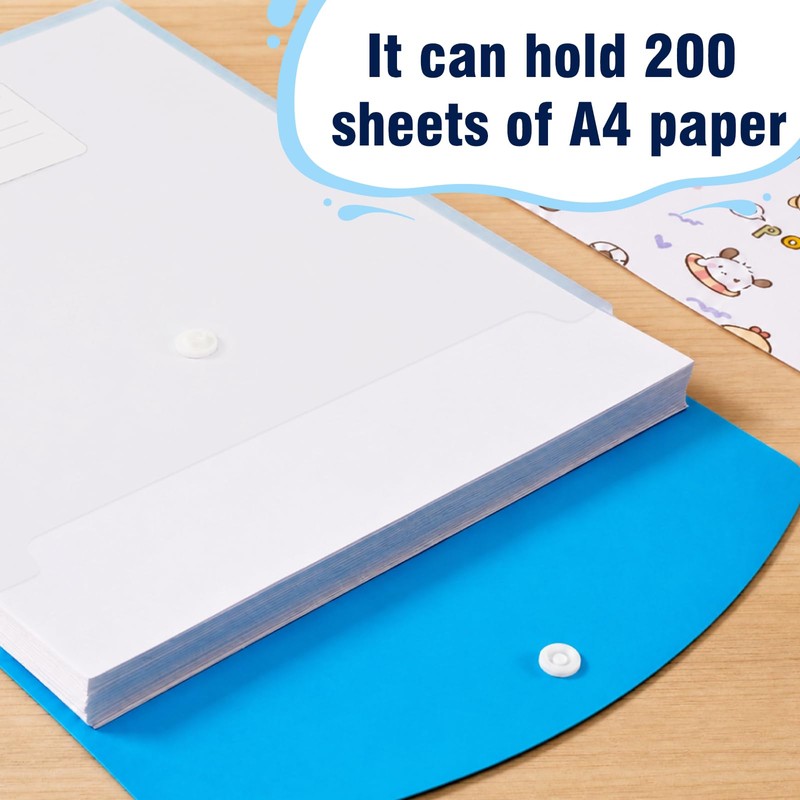 11 Hole Expanding File Pockets, Horizontal & Vertical Plastic Envelopes,