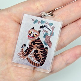 National Museum of Korea Goods Korean Traditional Key Ring Acrylic Key Holder I agree to third-party provision for delivery of foreign gifts and commemorative goods / 국립중앙박물관굿즈 한국 전통 키링 아크릴 키홀더 외국인 선물 기념 굿즈 배송을 위한 제3자 제공에 동의합니다