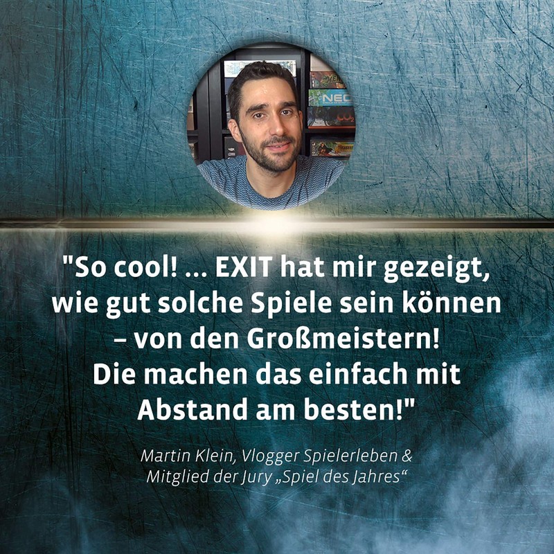 Kosmos 694029, Exit - Das Spiel,Der Tote im Orient-Express, Board