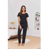 Ekouaer Pajama Sets for Women 2 Piece Lounge Set Short