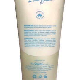 Sheló Nabel Crema Oriental Facial y Corporal con Ginseng, Sen, Té Verde y Nuez Verde, 250 ml