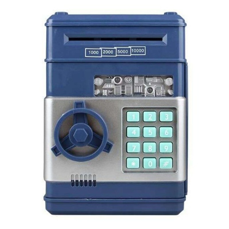 ATM Piggy Bank Password Electronic Money Saving Coin Bank Toy