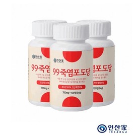 Insanga 99 bamboo salt glucose 84g (120 tablets of 700mg) x 3 cans / 인산가 99죽염포도당 84g(700mg 120정) x 3통