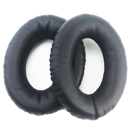 Softer Leather Replacement Ear Pads Compatible with Bose QC25, QC35, QC35 ii, QC45, QC15, QC2, AE2, Soundlink Headphones Sheepskin Leather Memory Foam Ear Pads