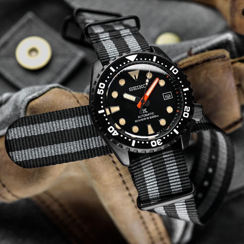 Zuludiver NATO G10 Nylon Military Watch With Replaceable Belt Strap,