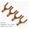 Speaker Wire Terminal Crimp Y Plug Fork Spade Plug Stud