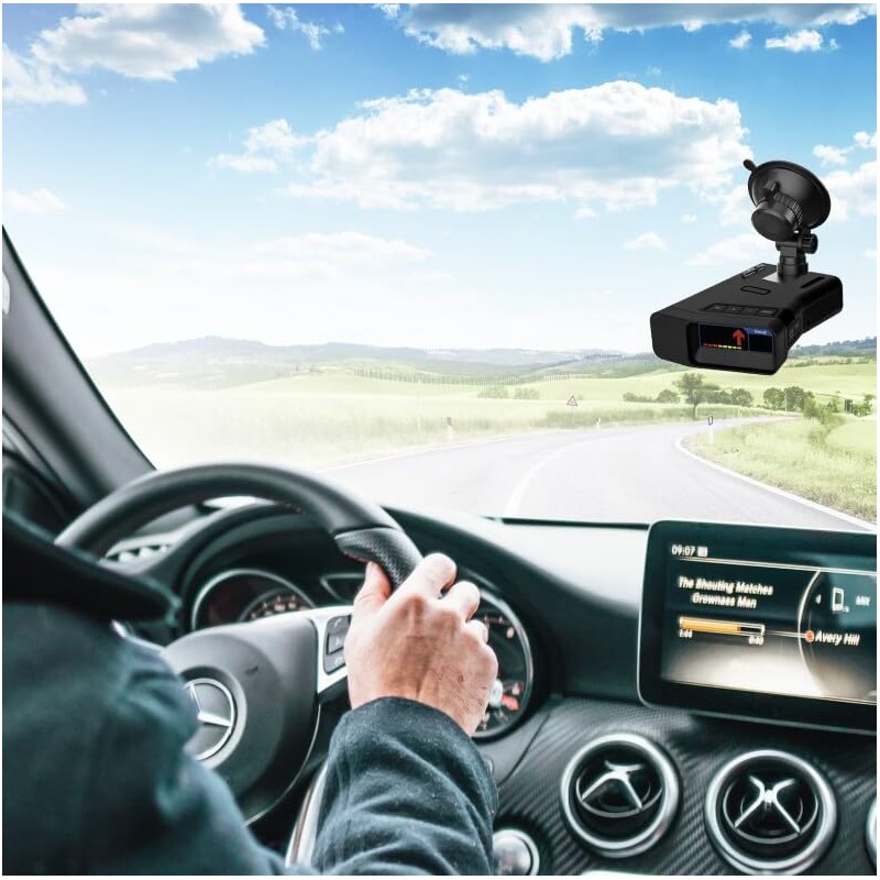Radar Detector Mount,Car Truck Windshield &Dashboard Super Suction Cup Bracket,Suitable