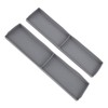 2PCS Stove Top Shelf Silicone Spice Rack Magnetic Back 2