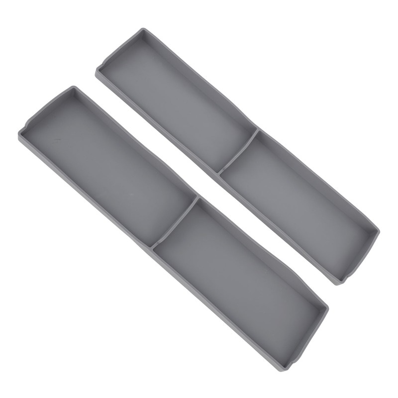 2PCS Stove Top Shelf Silicone Spice Rack Magnetic Back 2