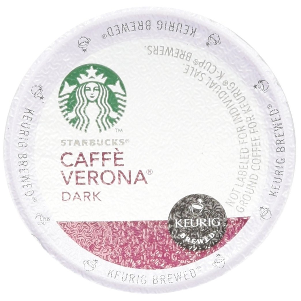 Starbucks Caffè Verona, Dark Roast, 108-Count K-Cups for Keurig Brewers
