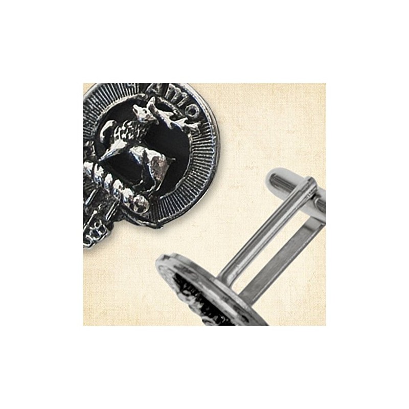 Pair of Scottish Clan Crest Cufflinks – Over 100 Clan
