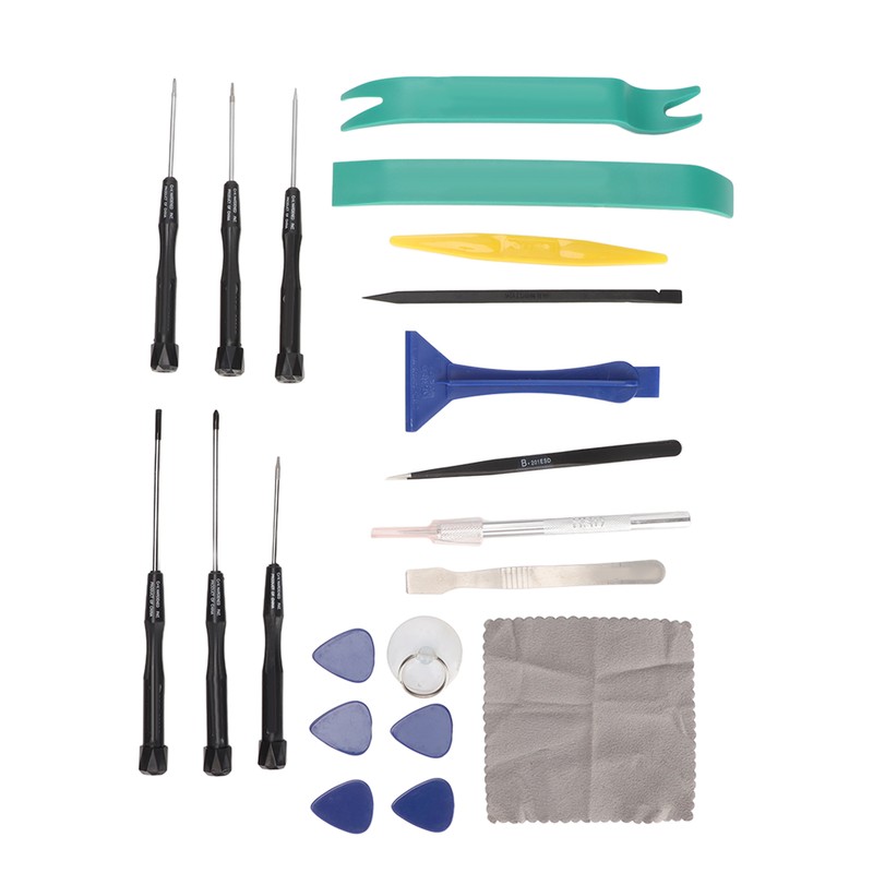 Professional Electronics Opening Pry Tool Repair Kit with Metal Spudger
