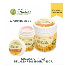 Crema Nutritiva De Jalea Real 130g. + 45g.
