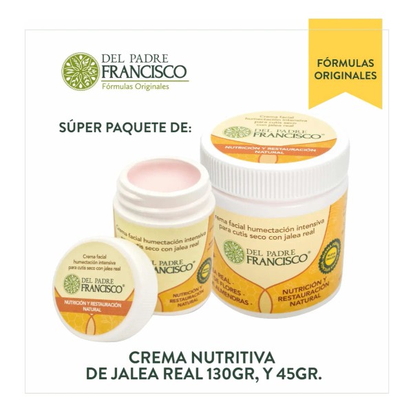 Crema Nutritiva De Jalea Real 130g. + 45g.